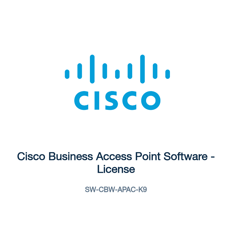 SW-CBW-APAC-K9: Cisco Business Access Point Software