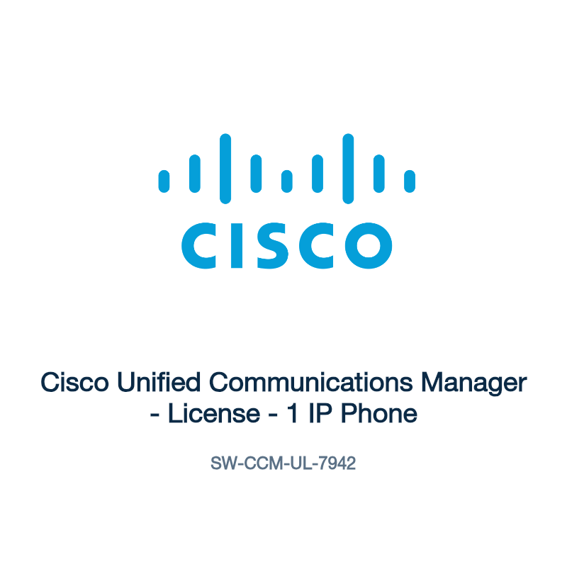 SW-CCM-UL-7942: Cisco Unified Communications Manager