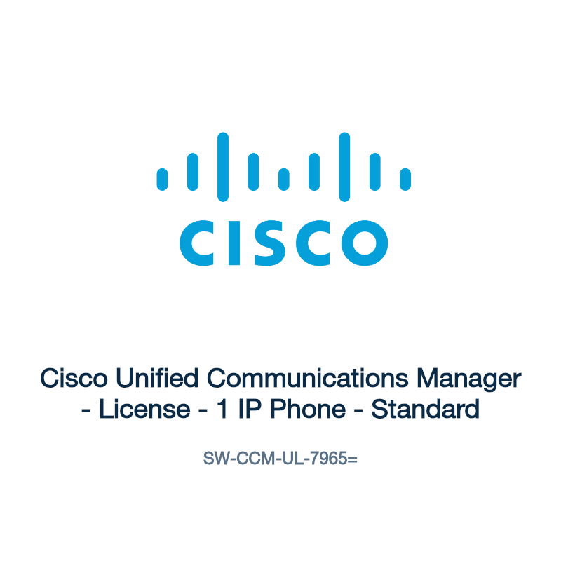 SW-CCM-UL-7965=: Cisco Unified Communications Manager
