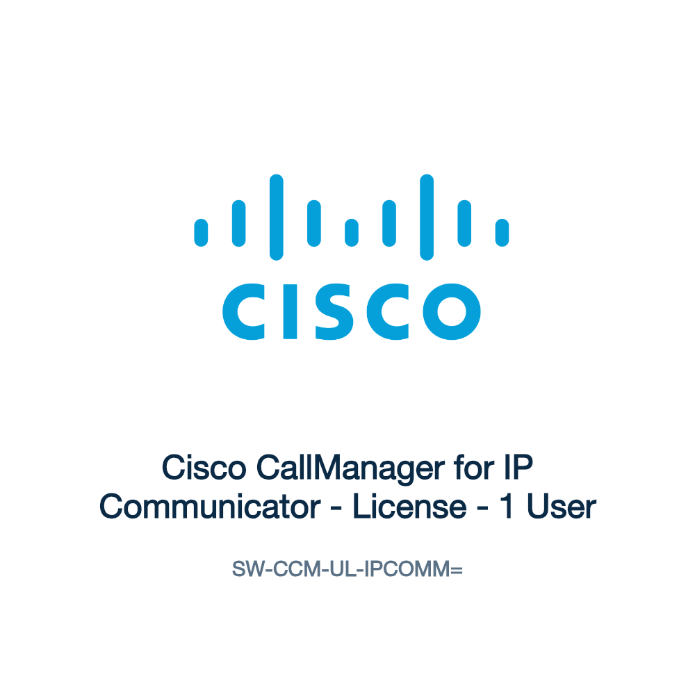 SW-CCM-UL-IPCOMM=: Cisco CallManager for IP Communicator