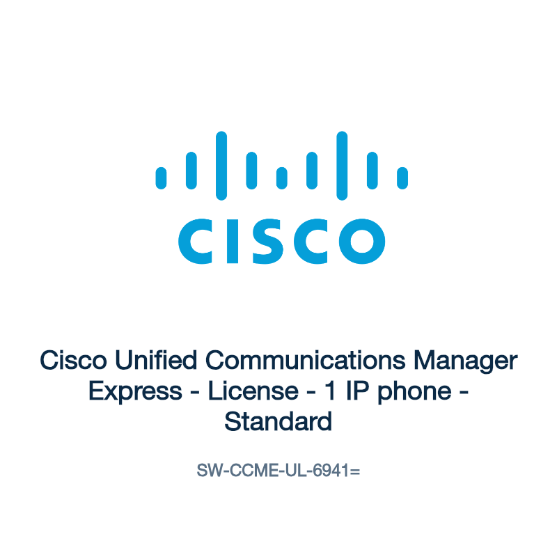 SW-CCME-UL-6941=: Cisco Unified Communications Manager Express