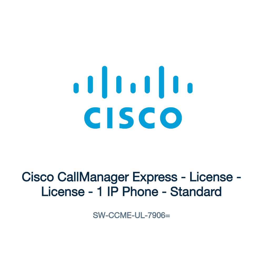 SW-CCME-UL-7906=: Cisco CallManager Express