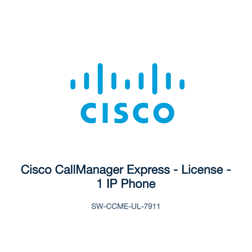 SW-CCME-UL-7911: Cisco CallManager Express