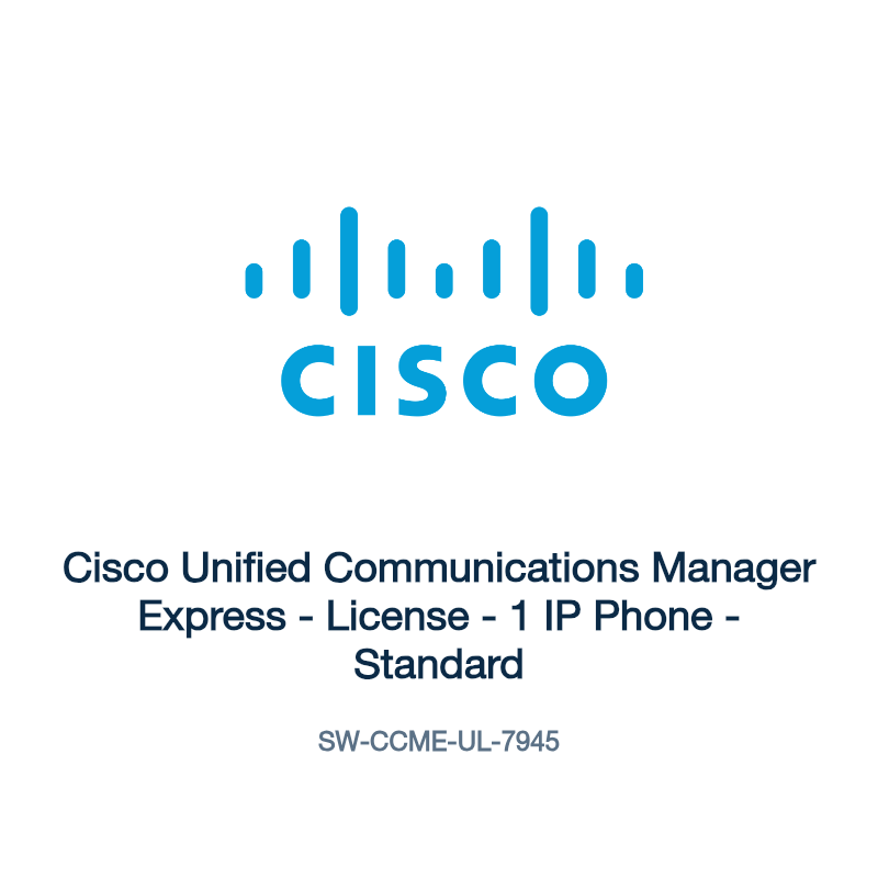 SW-CCME-UL-7945: Cisco Unified Communications Manager Express