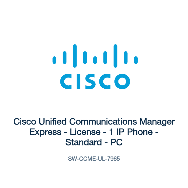 SW-CCME-UL-7965: Cisco Unified Communications Manager Express