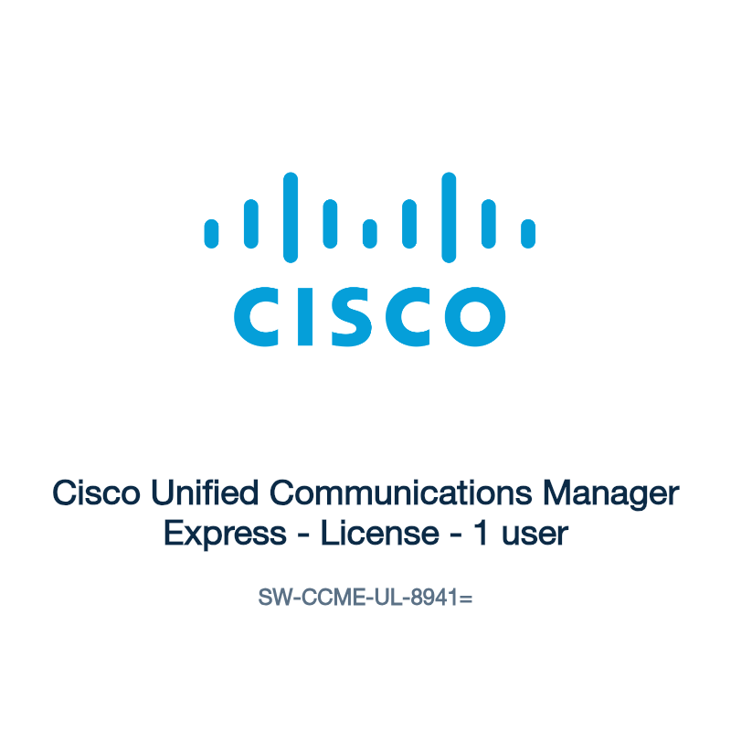 SW-CCME-UL-8941=: Cisco Unified Communications Manager Express