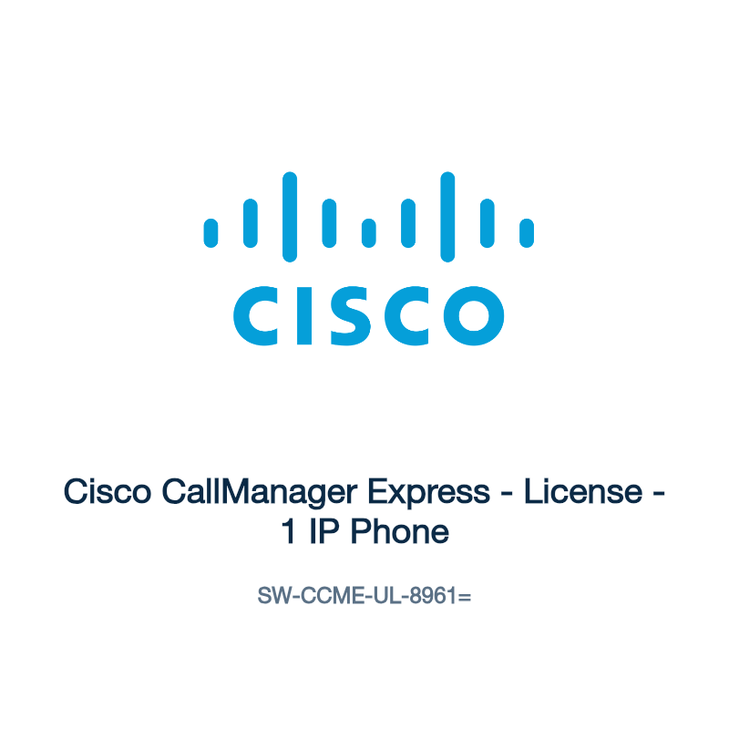 SW-CCME-UL-8961=: Cisco CallManager Express