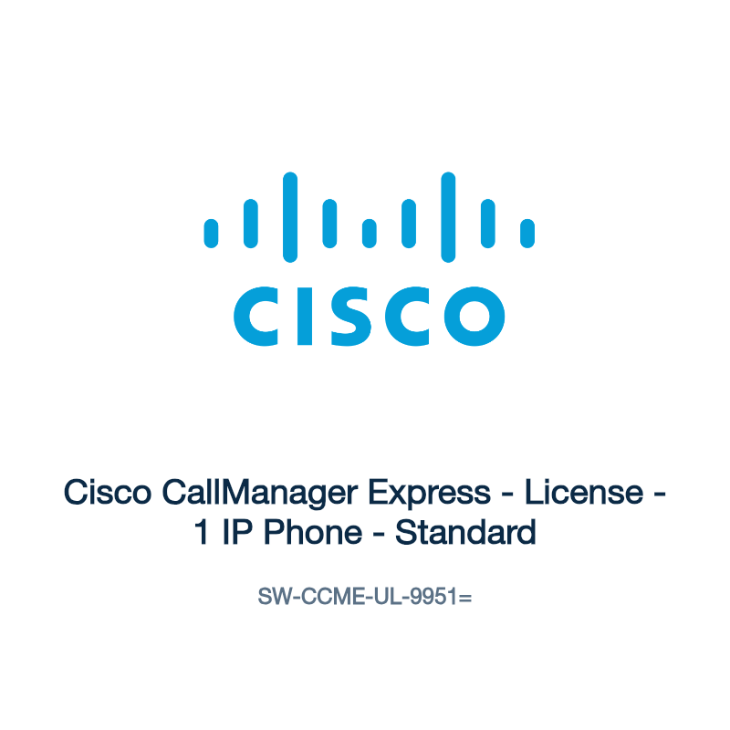 SW-CCME-UL-9951=: Cisco CallManager Express