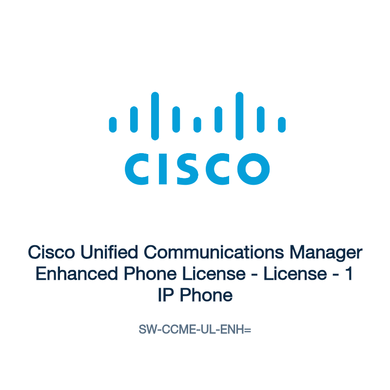 SW-CCME-UL-ENH=: Cisco Unified Communications Manager Enhanced Phone License
