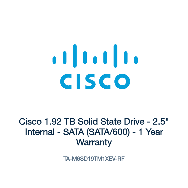 TA-M6SD19TM1XEV-RF: Cisco 1.92 TB Solid State Drive