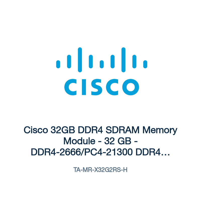 TA-MR-X32G2RS-H: Cisco 32GB DDR4 SDRAM Memory Module