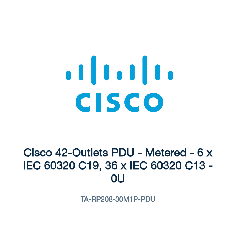 TA-RP208-30M1P-PDU: Cisco 42-Outlets PDU