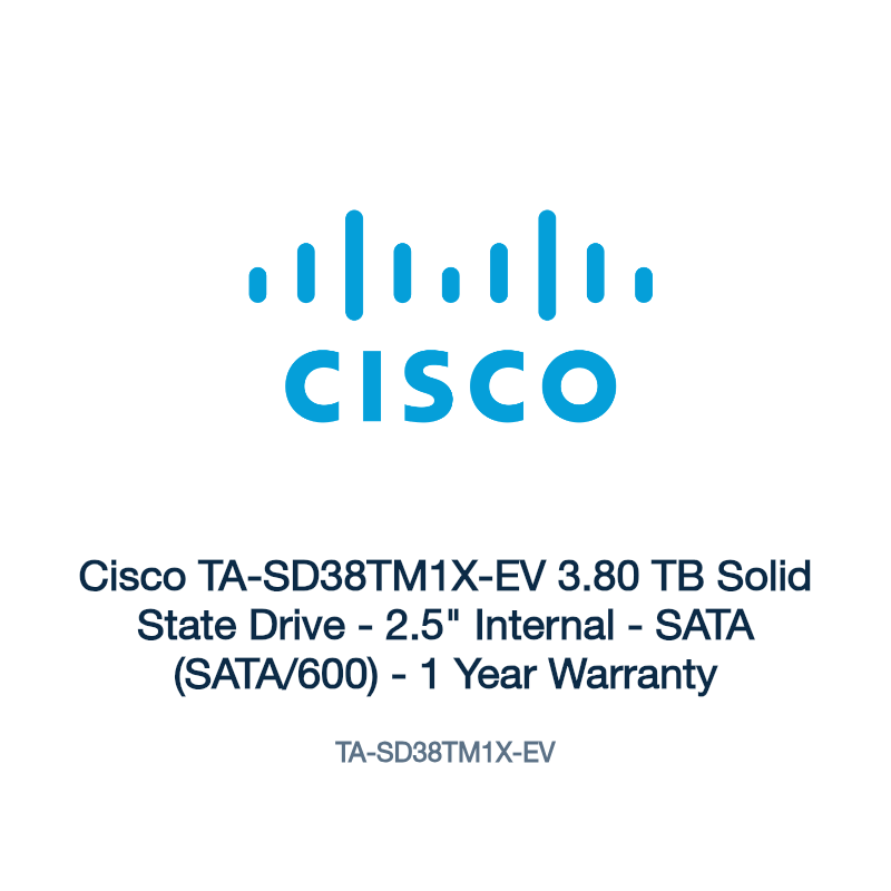 TA-SD38TM1X-EV: Cisco TA-SD38TM1X-EV 3.80 TB Solid State Drive