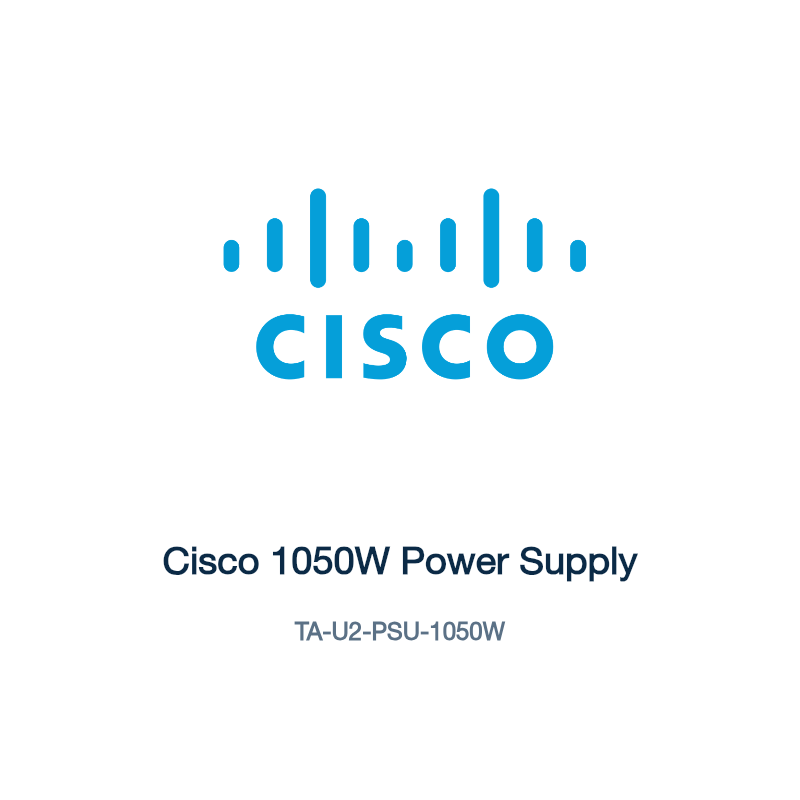 TA-U2-PSU-1050W: Cisco 1050W Power Supply
