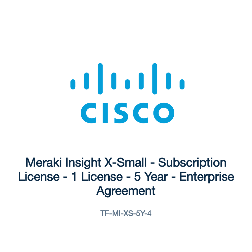 TF-MI-XS-5Y-4: Meraki Insight X-Small