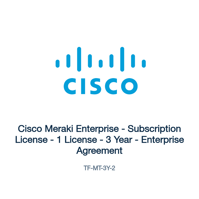 TF-MT-3Y-2: Cisco Meraki Enterprise
