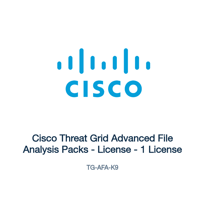 TG-AFA-K9: Cisco Threat Grid Advanced File Analysis Packs