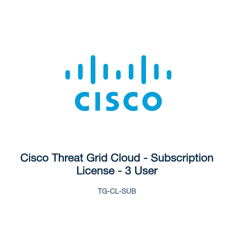 TG-CL-SUB: Cisco Threat Grid Cloud
