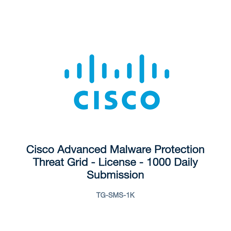 TG-SMS-1K: Cisco Advanced Malware Protection Threat Grid