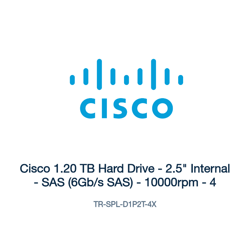 TR-SPL-D1P2T-4X: Cisco 1.20 TB Hard Drive