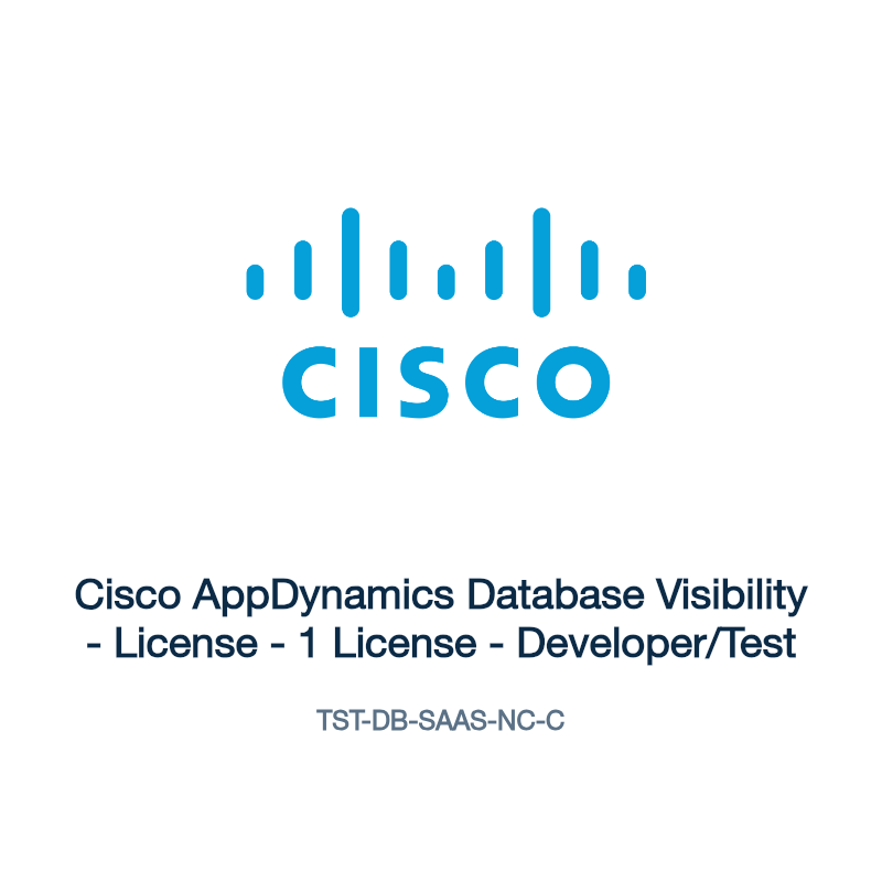TST-DB-SAAS-NC-C: Cisco AppDynamics Database Visibility