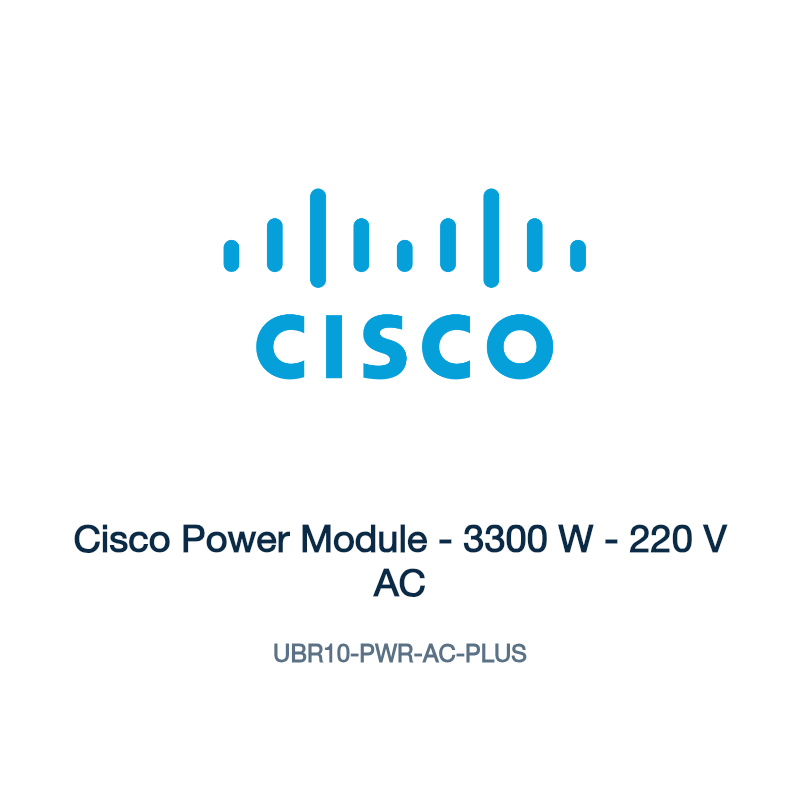 UBR10-PWR-AC-PLUS: Cisco Power Module