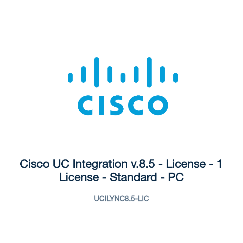 UCILYNC8.5-LIC: Cisco UC Integration v.8.5