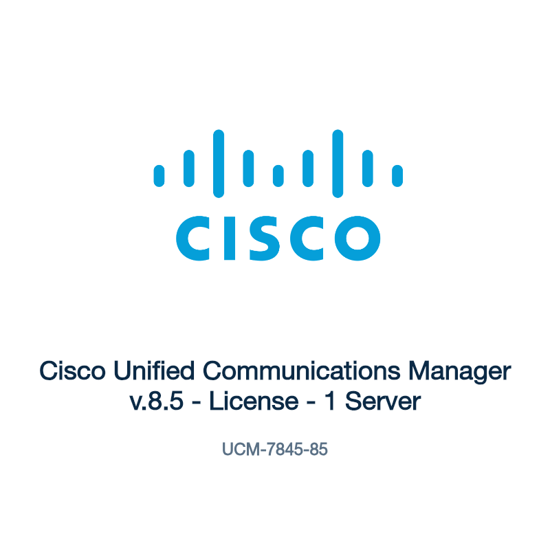 UCM-7845-85: Cisco Unified Communications Manager v.8.5
