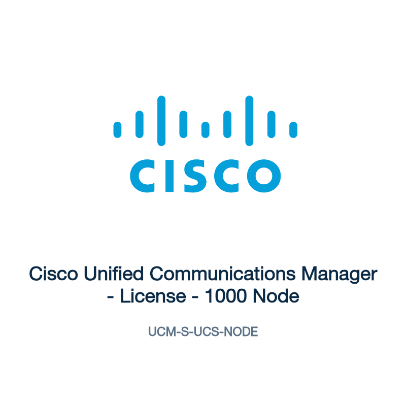 UCM-S-UCS-NODE: Cisco Unified Communications Manager