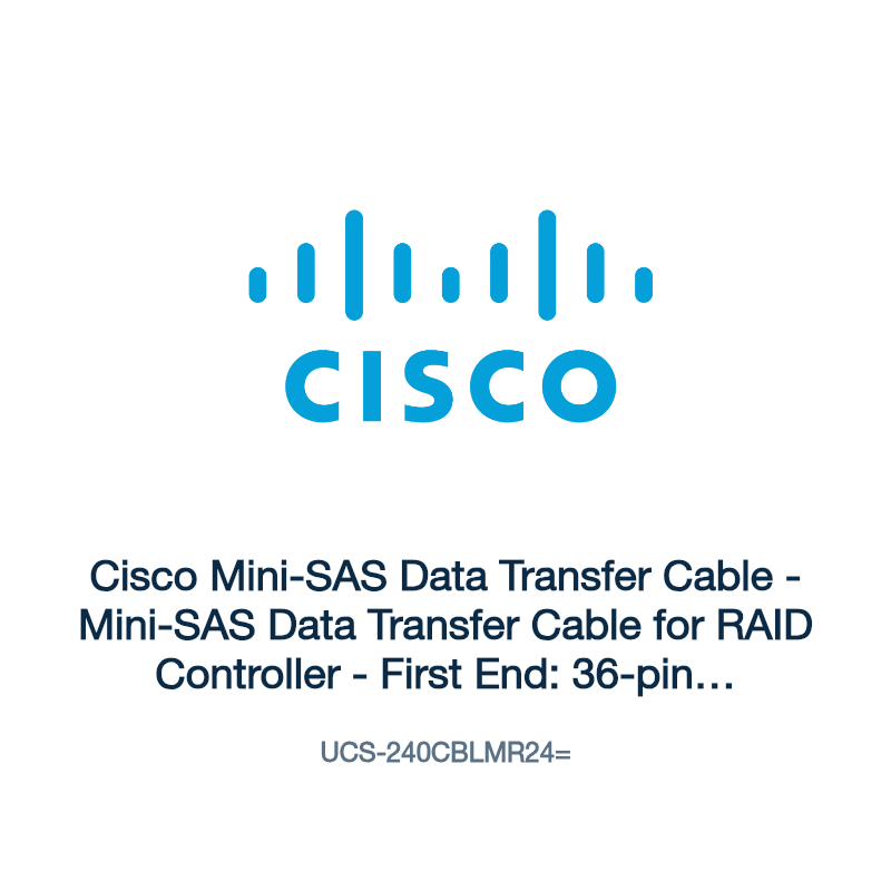UCS-240CBLMR24=: Cisco Mini-SAS Data Transfer Cable