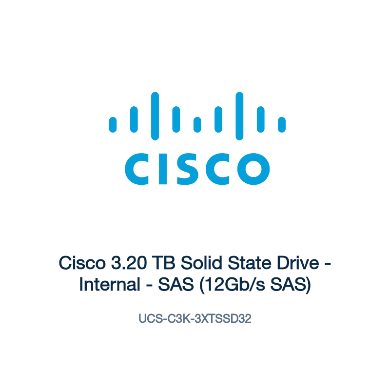UCS-C3K-3XTSSD32: Cisco 3.20 TB Solid State Drive