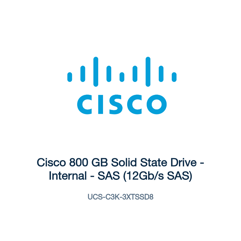 UCS-C3K-3XTSSD8: Cisco 800 GB Solid State Drive