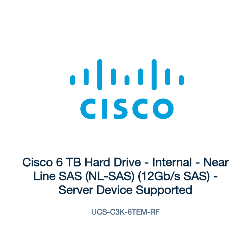 UCS-C3K-6TEM-RF: Cisco 6 TB Hard Drive