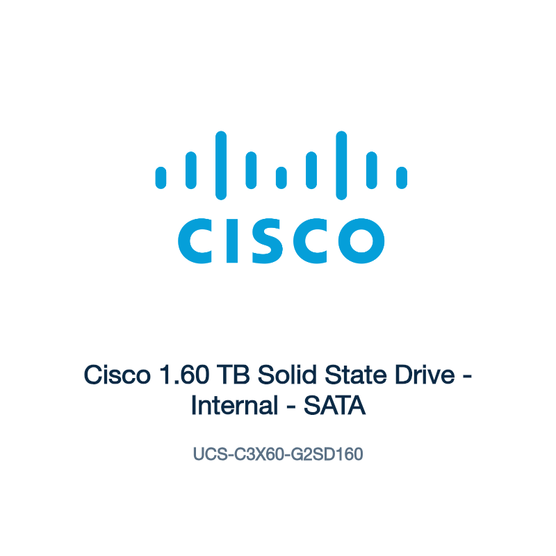 UCS-C3X60-G2SD160: Cisco 1.60 TB Solid State Drive