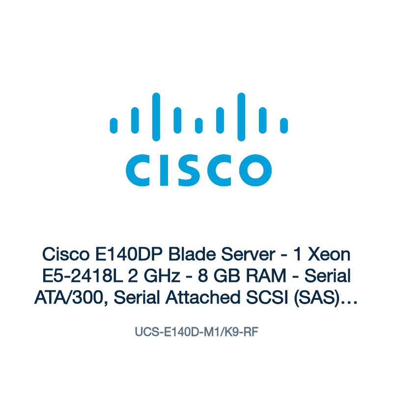 UCS-E140D-M1/K9-RF: Cisco E140DP Blade Server