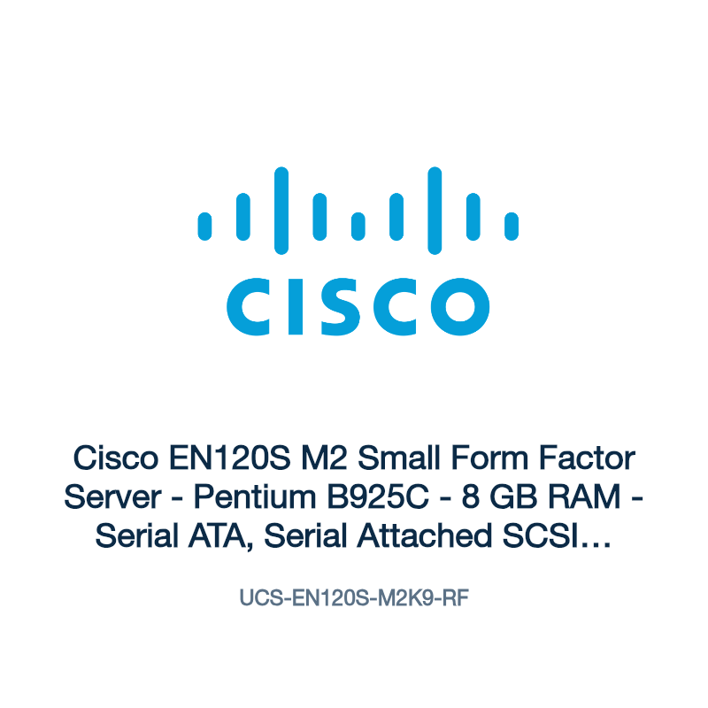 UCS-EN120S-M2K9-RF: Cisco EN120S M2 Small Form Factor Server