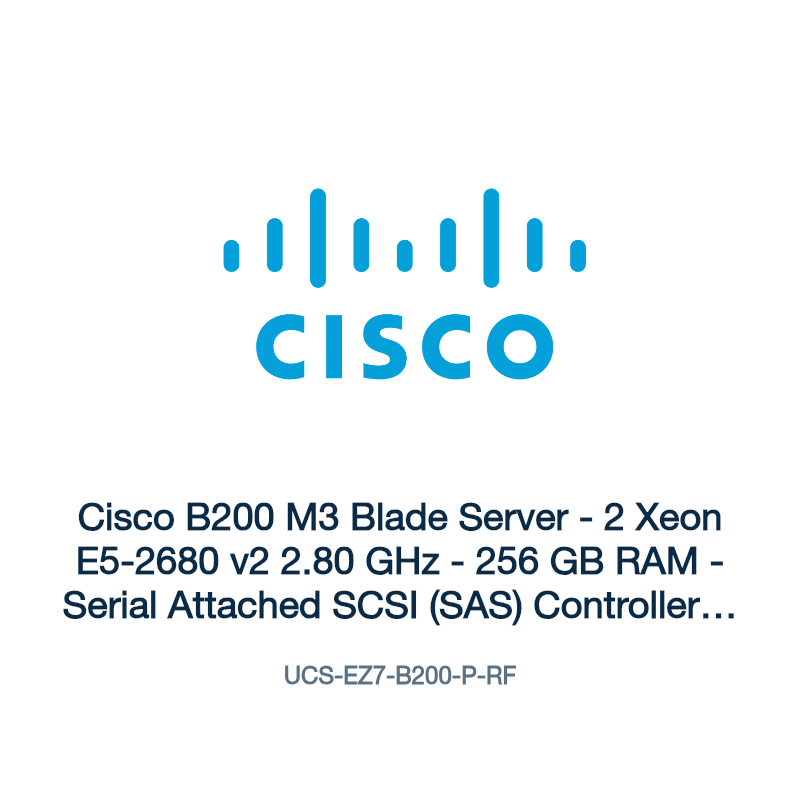 UCS-EZ7-B200-P-RF: Cisco B200 M3 Blade Server