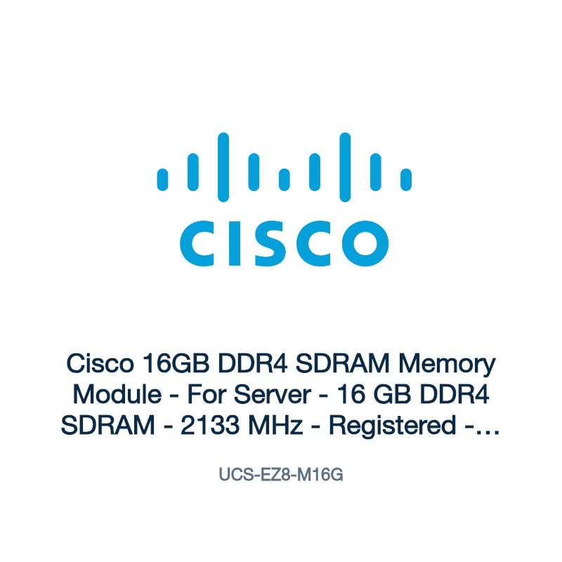 UCS-EZ8-M16G: Cisco 16GB DDR4 SDRAM Memory Module