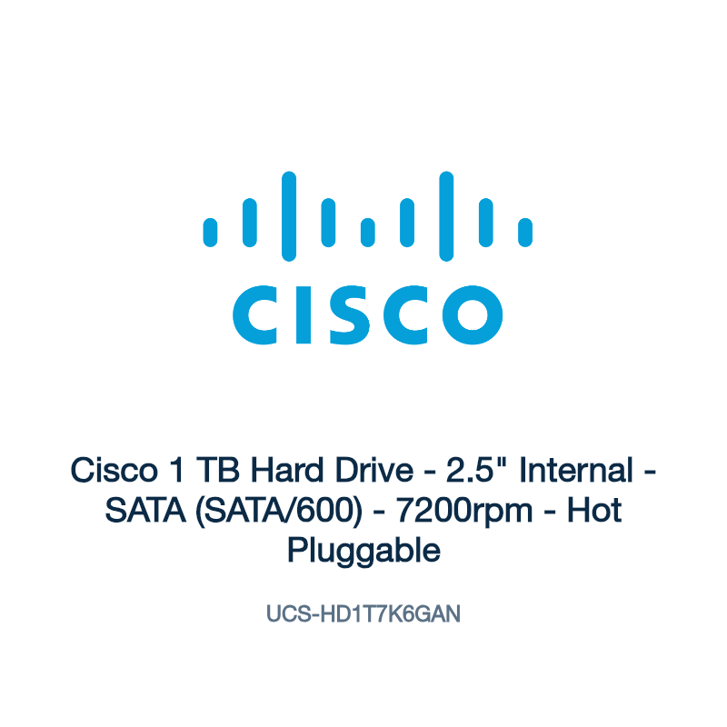 UCS-HD1T7K6GAN: Cisco 1 TB Hard Drive