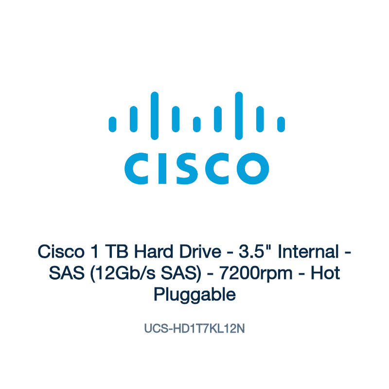 UCS-HD1T7KL12N: Cisco 1 TB Hard Drive