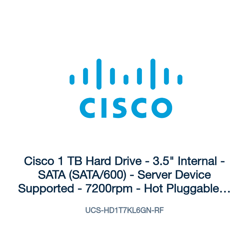 UCS-HD1T7KL6GN-RF: Cisco 1 TB Hard Drive
