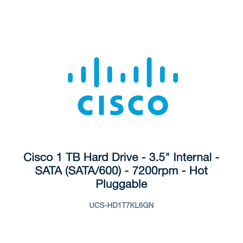 UCS-HD1T7KL6GN: Cisco 1 TB Hard Drive