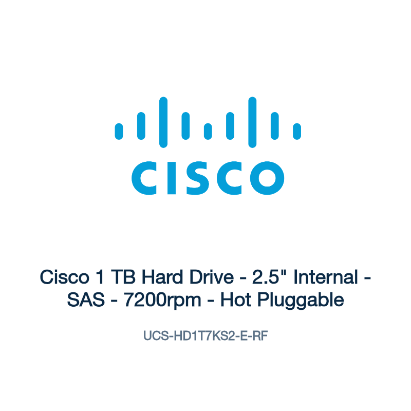 UCS-HD1T7KS2-E-RF: Cisco 1 TB Hard Drive