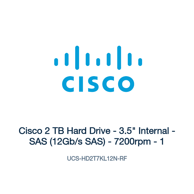 UCS-HD2T7KL12N-RF: Cisco 2 TB Hard Drive