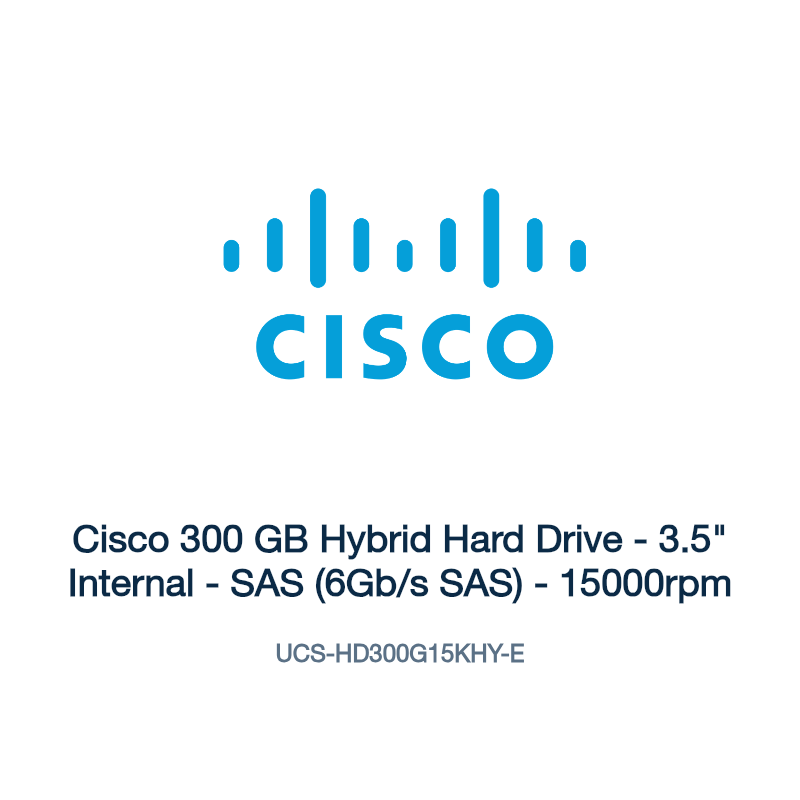 UCS-HD300G15KHY-E: Cisco 300 GB Hybrid Hard Drive