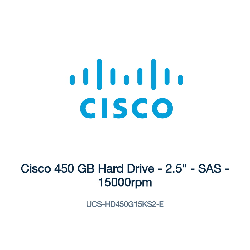 UCS-HD450G15KS2-E: Cisco 450 GB Hard Drive