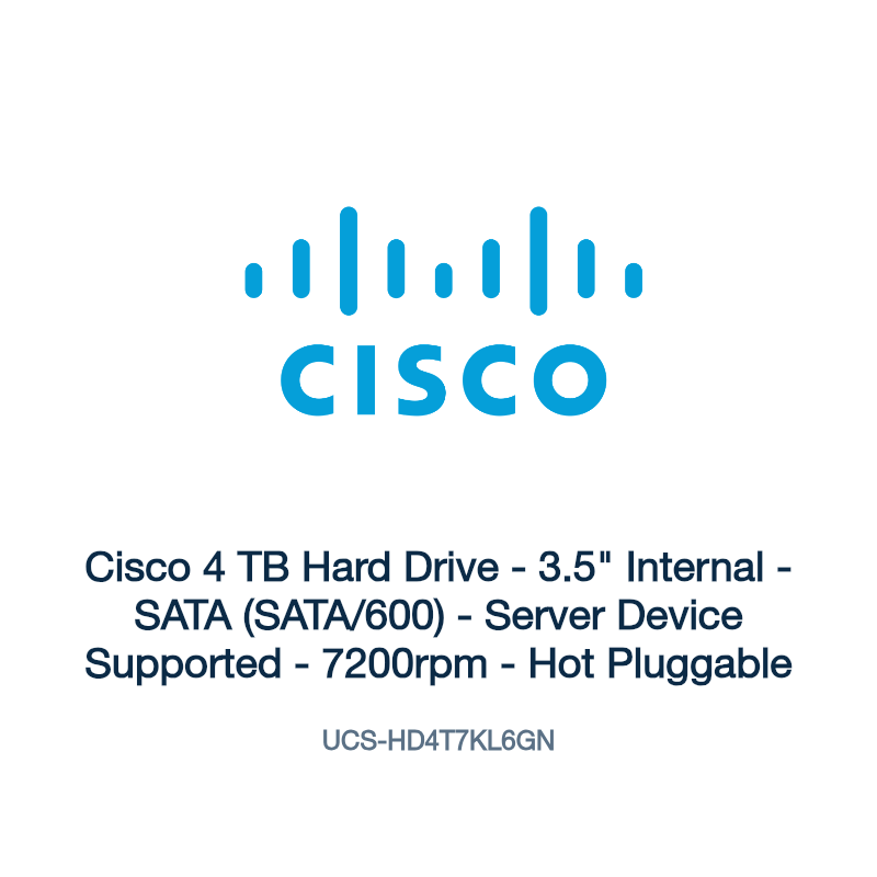 UCS-HD4T7KL6GN: Cisco 4 TB Hard Drive