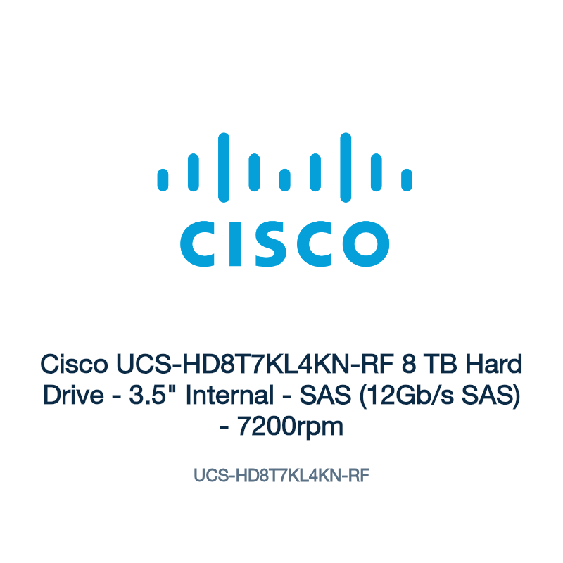 UCS-HD8T7KL4KN-RF: Cisco UCS-HD8T7KL4KN-RF 8 TB Hard Drive
