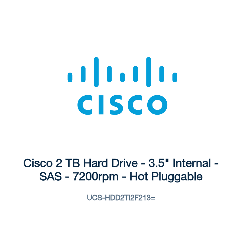 UCS-HDD2TI2F213=: Cisco 2 TB Hard Drive