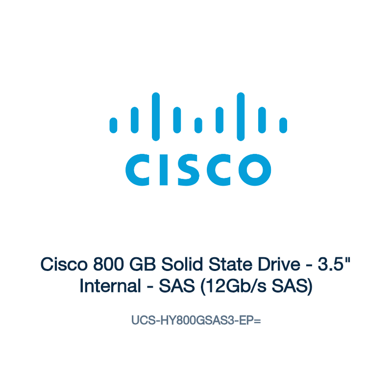 UCS-HY800GSAS3-EP=: Cisco 800 GB Solid State Drive